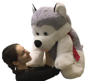 jumbo stuffed animal dog