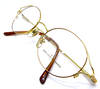 Jean-Louis Scherrer AGDE Vintage Oval Spectacles In A Gold Finish At Eyehuggers
