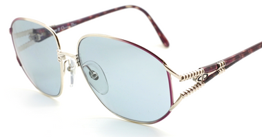 Christian Dior 2492 Vintage Sunglasses In Silver & Purple At Eyehuggers Ltd