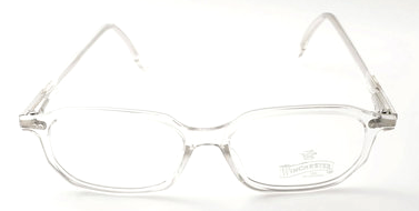 Clear Acrylic Seton Glasses By Winchester At Eyehuggers