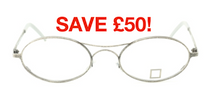 LIO LVM 0130 Oval Spectacles Handmade in Veneto Italy In Distressed Antique Grey 