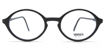Versace F91 Black Acrylic Glasses from www.eyehuggers.co.uk