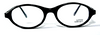 Versace V20 Black Oval Acrylic Glasses from www.eyehuggers.co.uk