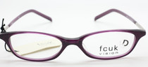 FCUK Purple Oval Retro Designer Glasses OFK23