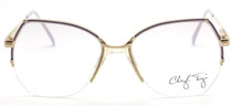 Cheryl Tiegs CT39 Gold Lilac Half Rim Eyewear