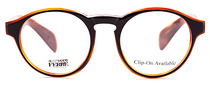 Gianfranco Ferre GFF 630 WS8 Black and Turtle Acrylic Glasses Frames At Eyehuggers