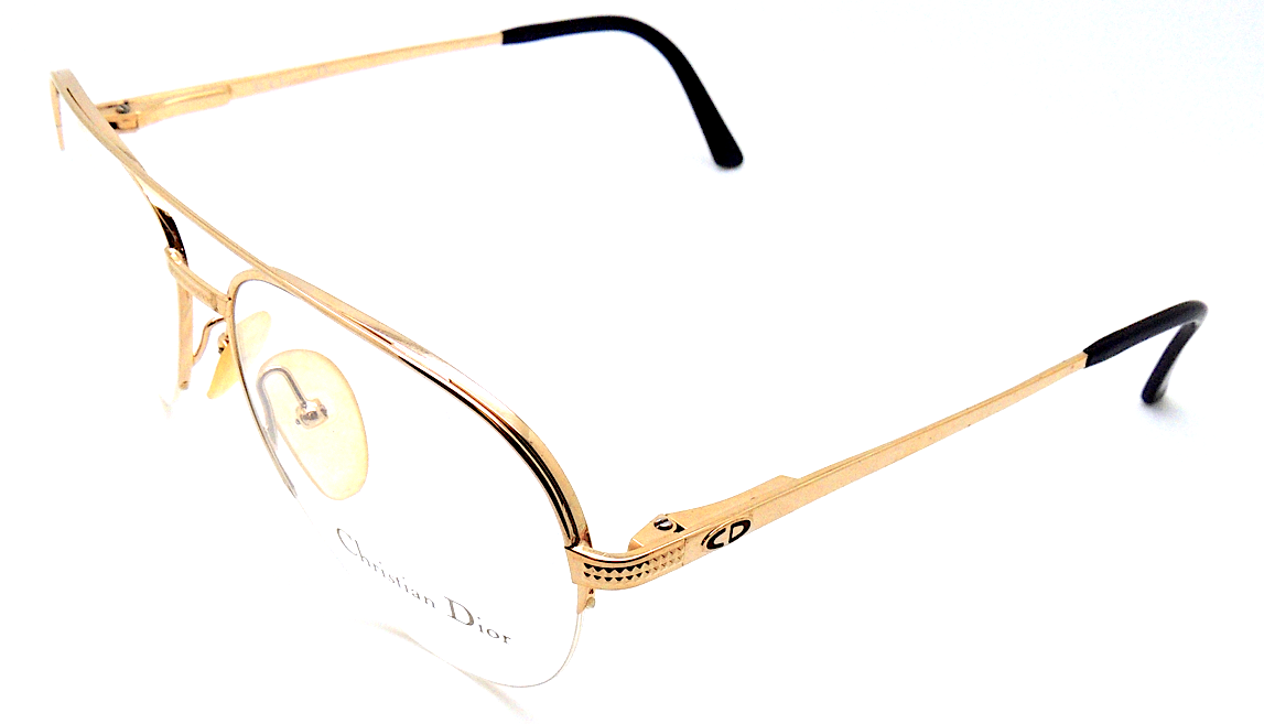 Original vintage Christian Dior 2204 Amber coloured glasses frames  Peep  Eyewear