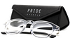 Pride 601 Clear Eyewear Hand Made in Italy Buy Them At Eyehuggers