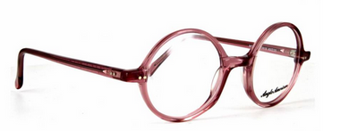 Translucent Pink True Round 400 Glasses By Anglo American At Eyehuggers