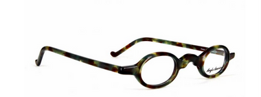 Vintage Style Small Oval Acrylic Glasses By Anglo American At www.eyehuggers.co.uk