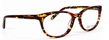 Anglo American Eliska TOWR Cat Eye Style Acrylic Glasses In Red Tortoiseshell Effect At www.eyehuggers.co.uk