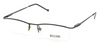 Moschino 3170 Half Rim Designer Glasses from Eyehuggers Ltd