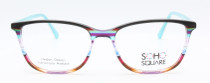 Soho Square SS092 Multicoloured acetate prescription glasses - be seen!