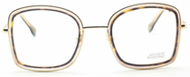 Oversized Archivio Moderno 7009 Glasses In Gold, Tortoiseshell Effect & GLITTER At Eyehuggers