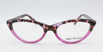 Beautiful Pink and Brown Cats Eye frames by Anglo American 