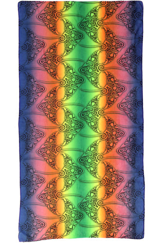 Quick Dry Micro Fibre Towel - Rainbow